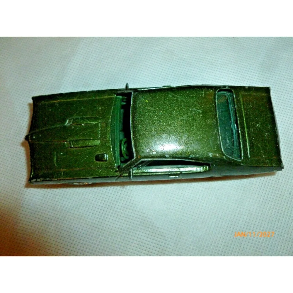 Ertl 1969‎ Pontiac GTO Vintage Vehicles Green Diecast Muscle Car 1/64 1019G